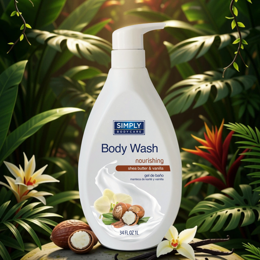 Shea butter & Vanilla Body Wash
