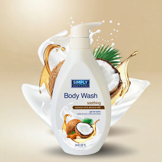 Coconut oil & Almond Milk Body Wash