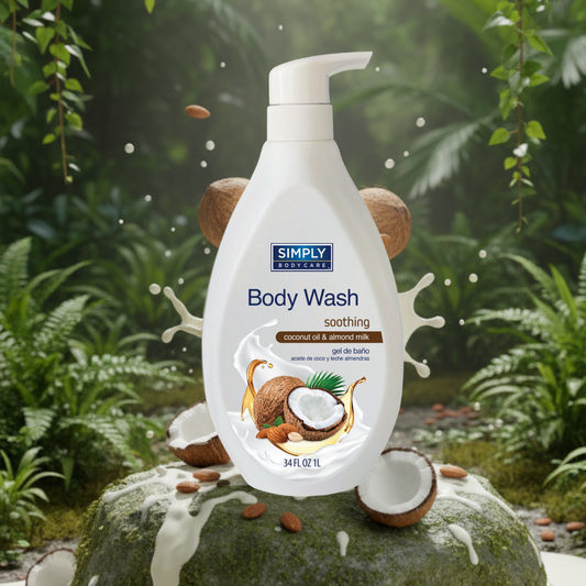 Coconut oil & Almond Milk Body Wash